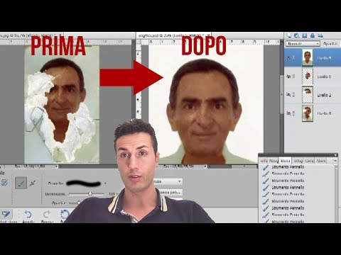 Ritocco foto rovinata con PHOTOSHOP