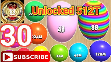 Blob Merge 3D Unlock 512T  Gameplay Walkthrough Part 30 (android-ios)@K Games Entertainment