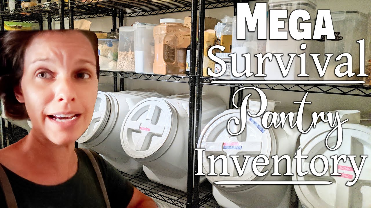 (MEGA) Survival Pantry Inventory ~ Prepping For The Worst Winter In