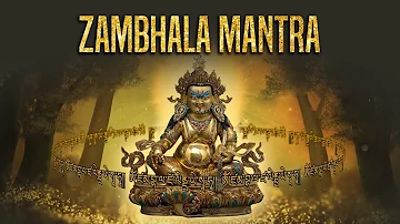 Most Powerful Zambhala Mantra For Wealthy And Prosprity | Dzambhala Mantra