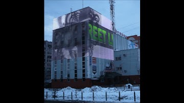 Fleixble soft led mesh screen- (MJ4) project in Russia