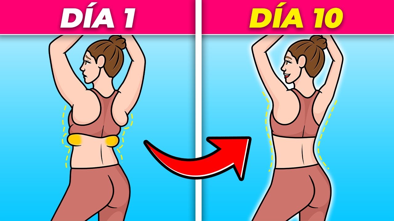 Miniatura del vídeo: Derrite GRASA de ESPALDA y BRAZOS en 10 DÍAS | Grasa bajo los brazos