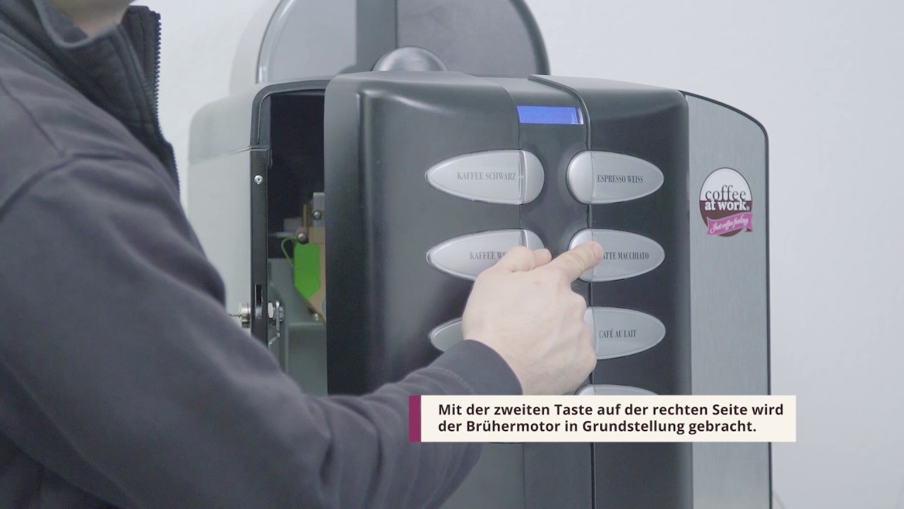 Kaffeeautomat Colibri Bruher Ausbau Coffee At Work Youtube