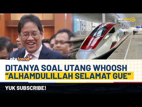 Usai Lengser, Purbaya Ditanya Utang Whoosh: &ldquo;Alhamdulillah Selamat&rdquo; | NTV