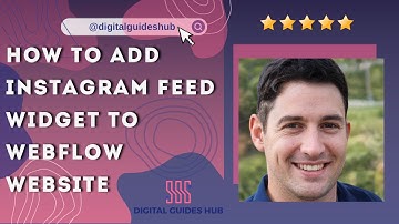 How to add Instagram Feed widget to Webflow website