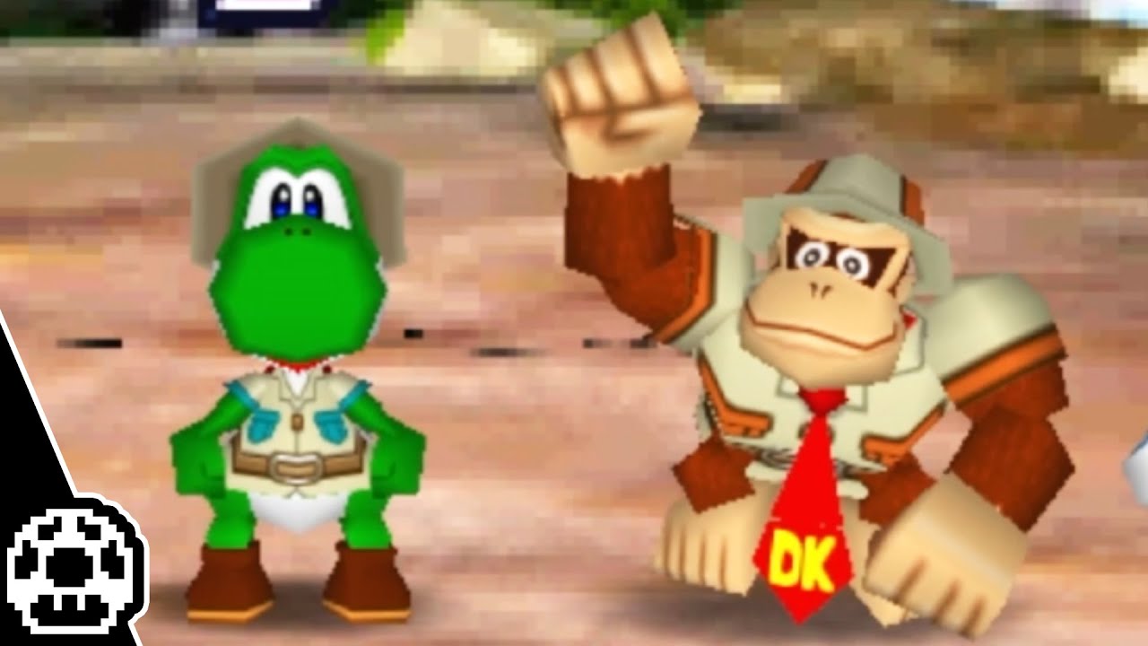 Buben feiern eine Mario Party 2