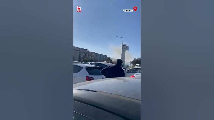 TUSAŞ'a terör saldırısı! Patlama anı ortaya çıktı! #shorts