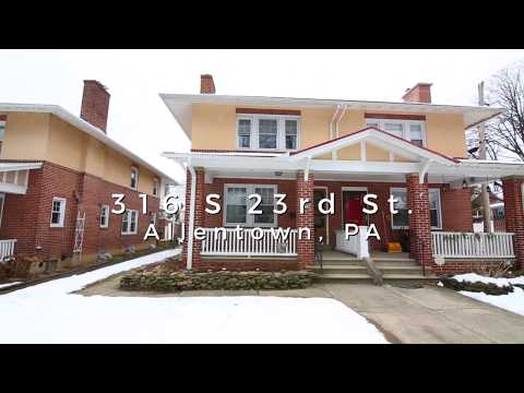 316 S 23rd St, Allentown, PA home video tour