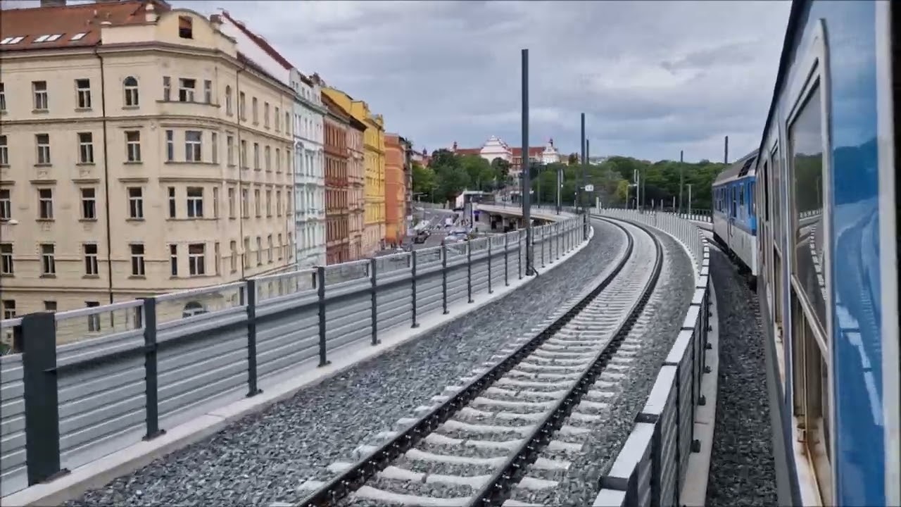 Nově otevřená trať v Praze - 