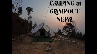 Kot Dada Glampout Nepal Drone Shot