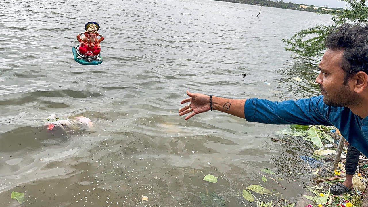 Ganesh Nimajjanam 2025 | Tank Bund 1 st Day Visarjan | Ganesh Immersion In Hyderabad Hussain Sagar 