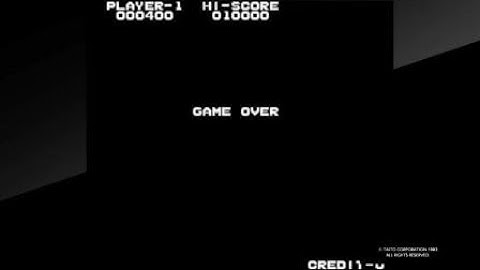 Arcade Archives ELEVATOR ACTION Game Over
