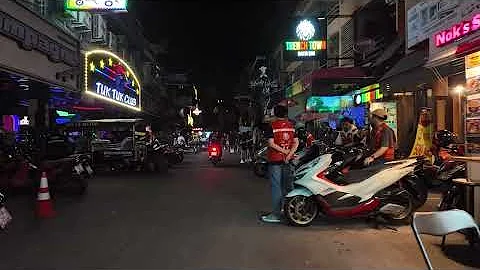 Pattaya Soi Buakhao, Made In Thailand, Myth Night, Soi Diana, LK Metro Nightlife, Thailand 4K 60FPS