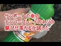 サンポールでナンバープレートのネジ錆びとれるか試してみた
