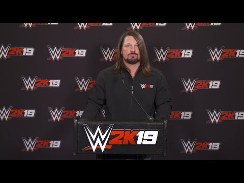 WWE 2K19 cover Superstar announcement - Full press conference