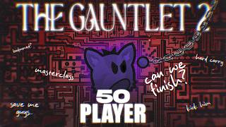 JuKKi loses his Mind playing with 50 Players Gauntlet2 - Teamviewer Teeworlds