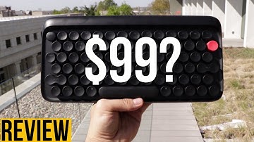 Old-School Wireless Mechanical Keyboard for $99!?! - Lofree Dot Review