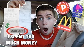 Letting the Person in Front of Me DECIDE What I Eat for 24 HOURS! | Zach Clayton