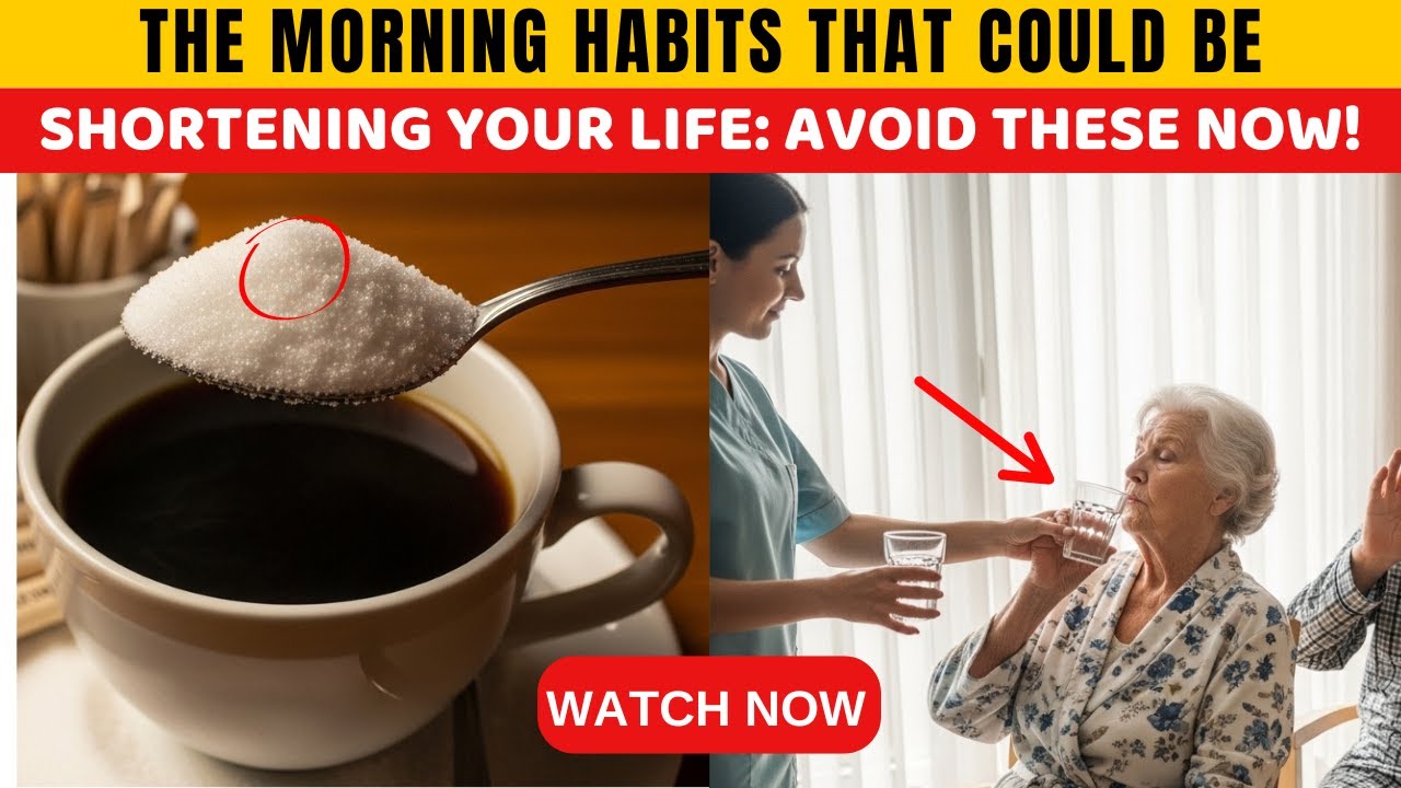 Over 60? 5 Morning Habits That Could Be Shortening Your Life! | Senior Health Tips