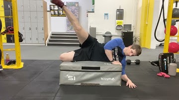 Extra Range Side Lying Hip Abductions - Exercise Demo