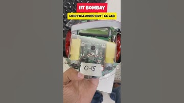 Line follower bot | IIT Bombay #iitstatus #iit #iitbombaystatus #jee #gate