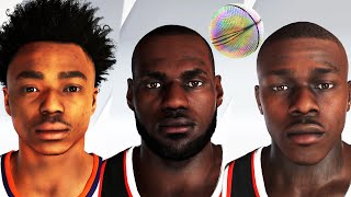 NBA 2K21 Hidden Files - Updated Face Scans, New LeBron, Rookies, Holographic Ball \& Celebrities