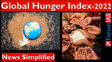 Global Hunger Index-2022  | News Simplified | Forum IAS |