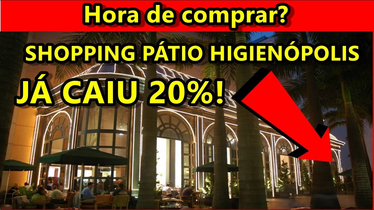 SHPH11 shopping Pátio Higienópolis, oportunidade de compra?