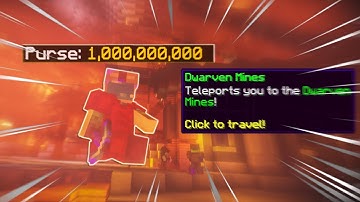 Exploring the DWARVEN MINES! (Hypixel Skyblock)