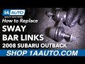 How to Replace Front Sway Bar Links 2005-09 Subaru Outback