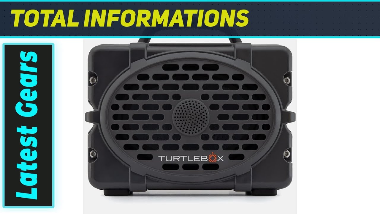 «Turtlebox Original Gen 3: величайший звуковой монстр на открытом воздухе!»