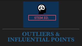 Outliers and Influential Points [Bivariate Data]