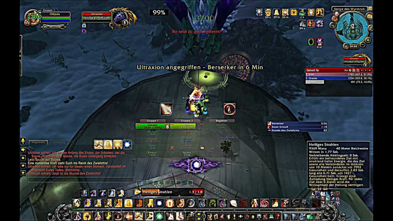ULTRAXION HC SOLO HEAL pala heal POV