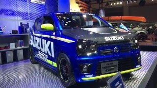 SUZUKI ALTO WORKS GPカラー 実車見てきたよ 東京オートサロン Tokyo Auto Salon 2016