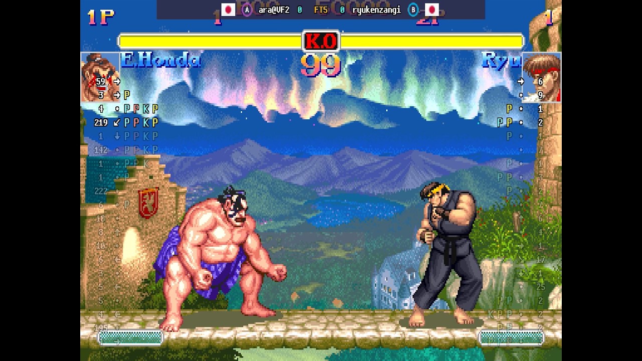 Super Street Fighter II X - 🇯🇵 ara@VF2(A) vs 🇯🇵 ryukenzangi(B