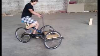 Scarab Bike - First prototype testing session