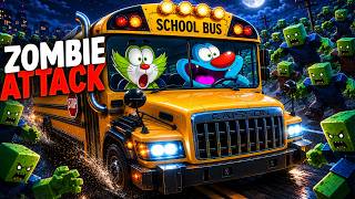 Roblox SURVIVING Bus Ride WITH OGGY JACK AND PINK PANTHER!- ft.Oggy🔦🔦 screenshot 4