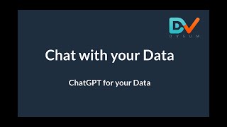 ChatGPT for your data:  Self-Service BI for the masses with DvSum CADDI
