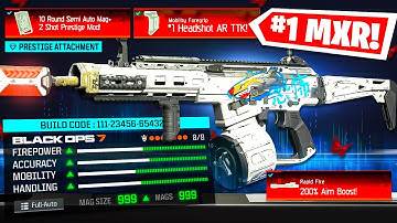 BO7 2 SHOT PRESTIGE MOD 💥 #1 "MXR 17" CLASS SETUP in BLACK OPS 7! (Best MXR 17 Loadout Meta Build)