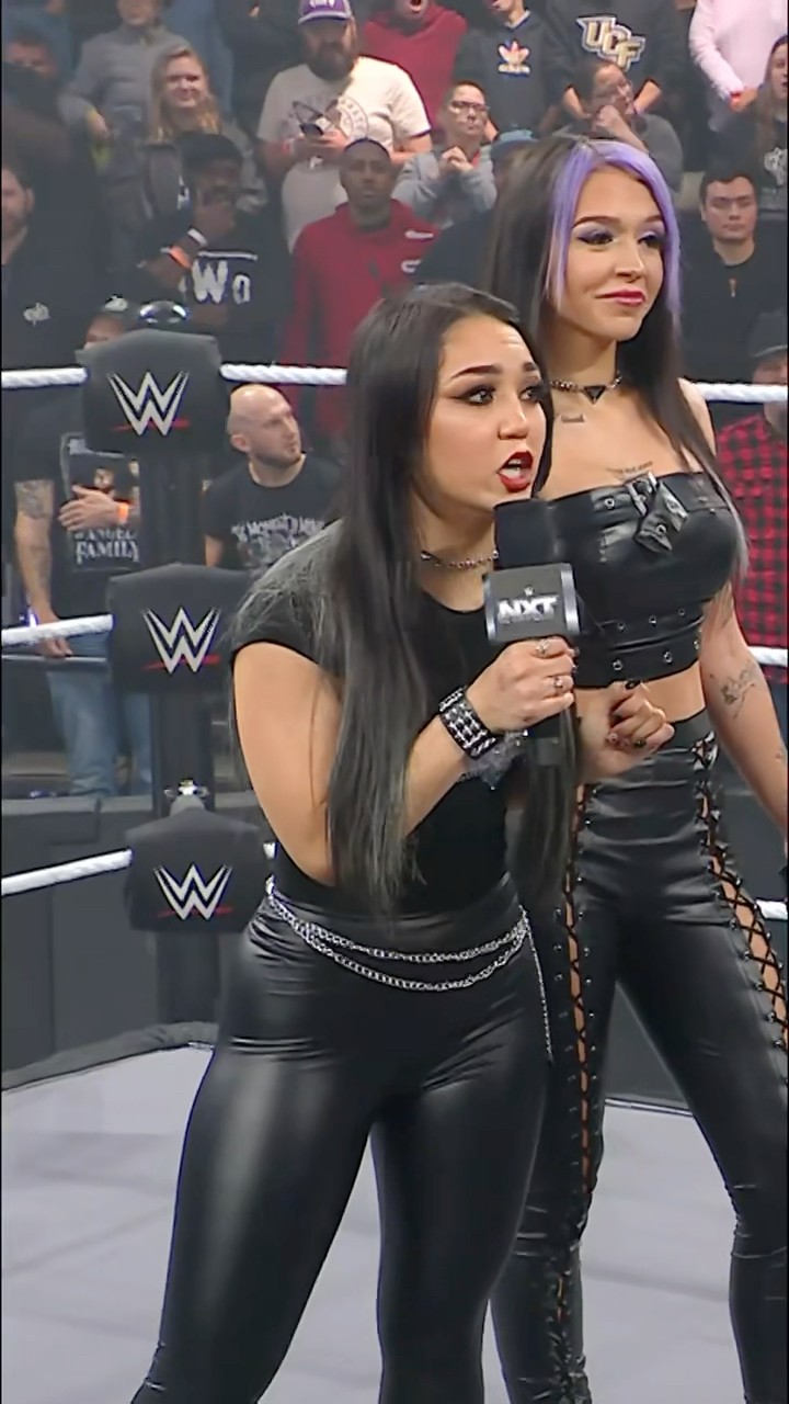 These four couldn’t wait to throw hands! ? #WWENXT