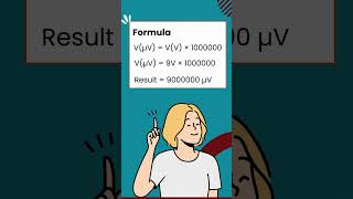 How to convert volts to microvolts - Electrical Voltage Conversion