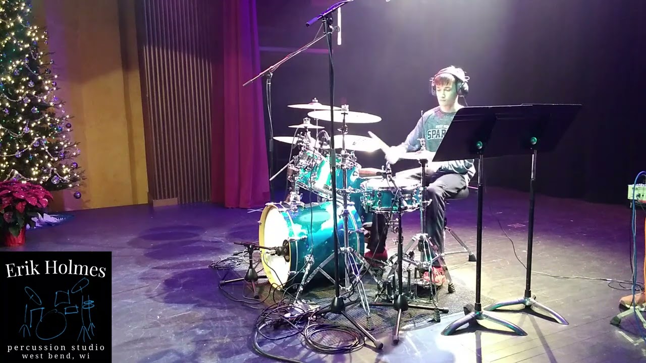 Riley All Star on drums
