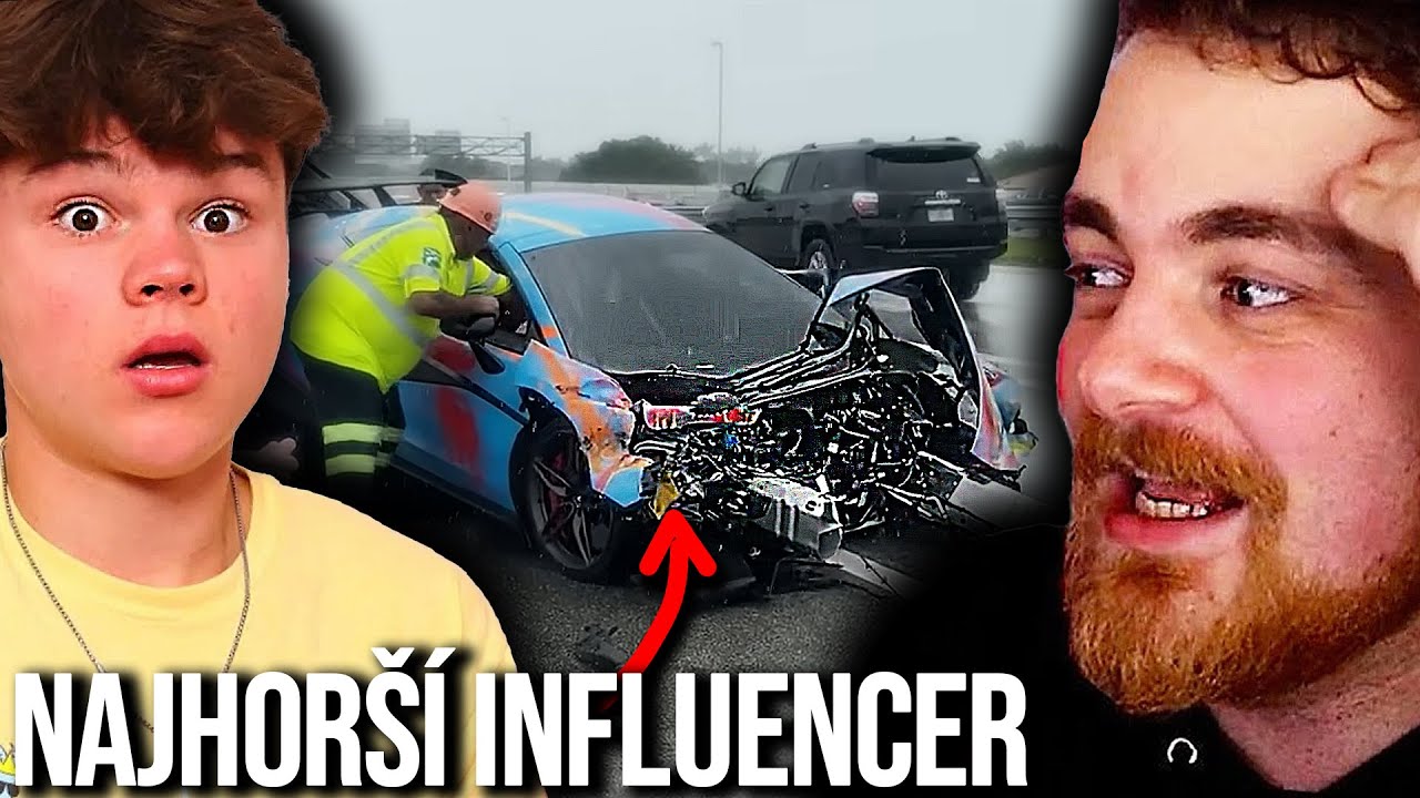 Počas šoferovánia streamoval a takto to dopadlo