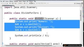 Universidade XTI   JAVA   054   Exception  multi catch  stacktrace e throws