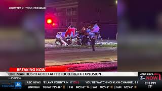 Explosion in Hastings food truck caused by propane tank, authorities say