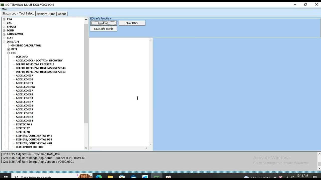 ECUHELP IO prog GM ECU ACDELCO E83 read and write OK YouTube
