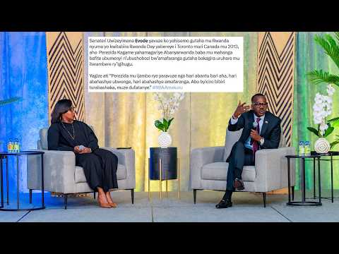 "TWAHISEMO KUTABA IMBOHE Y'AMATEKA YACU." SENATERI EVODE | ICYATUMYE AREKA KUNENGA U RWANDA
