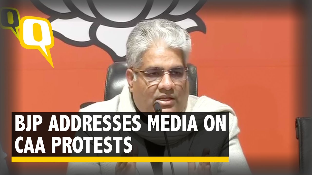 CAA-NRC Protests: BJP Addresses Media