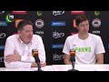 Simon Mitchell & Dane Pineau post-match media conference (Round 14, NBL20)