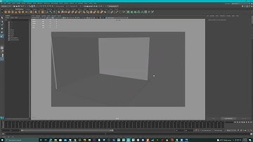 Autodesk Maya || Kitchen Modeling Base Setup and Camera Placement (Part 1)